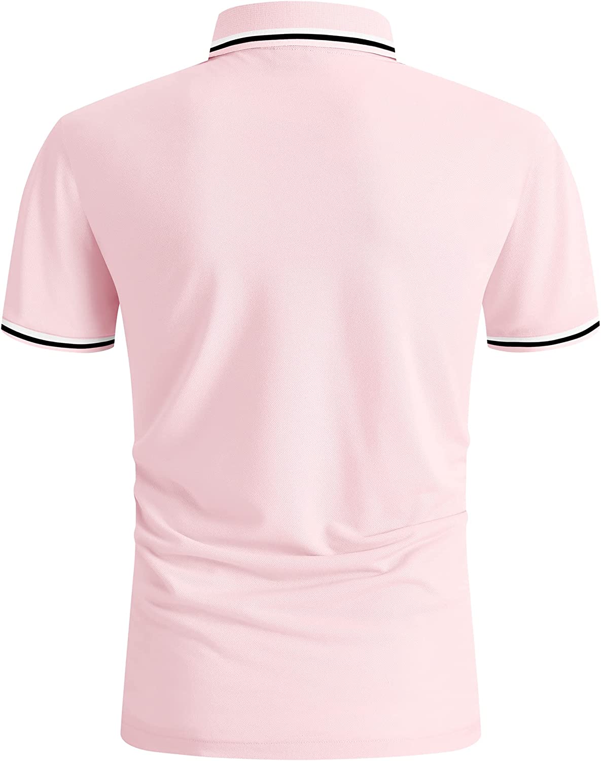 V VALANCH Golf Polo Shirts for Men Short Sleeve Moisture Wicking Summer Casual Collared Shirts Tennis Polo - Image 7
